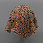 Мебельная ткань Шенилл терракотовый цвет 142 см T4-58 варинант исполнения - 10 | Loft Concept в Волгограде