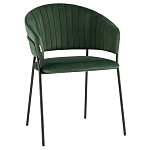 Стул в велюре зеленого цвета Horizon варинант исполнения - 1 | Loft Concept в Волгограде