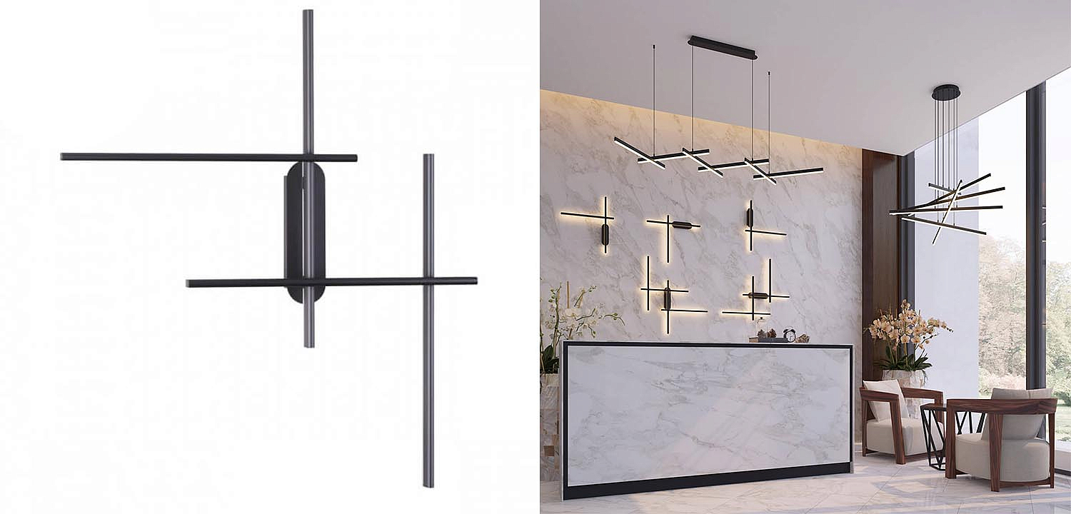 Бра Rolf Four Black Lines Бра Rolf Four Black Lines - Loft-Concept в Волгограде