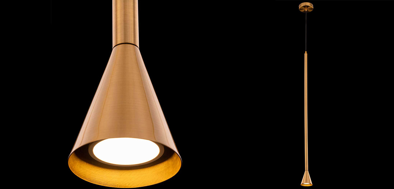 Подвесной светильник Austere gold Подвесной светильник Austere gold - Loft-Concept в Волгограде