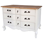 Комод бежевый в стиле Прованс Montmartre Provence Beige Wide варинант исполнения - 1 | Loft Concept в Волгограде