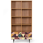 Широкий стеллаж с принтом Elise Rack варинант исполнения - 6 | Loft Concept в Волгограде