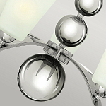 Люстра с матовыми конусными плафонами и декоративными элементами в форме шаров Hinkley варинант исполнения - 16 | Loft Concept в Волгограде