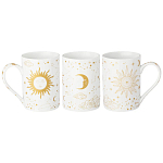 Кружка из фарфора с рисунком звезд и созвездий 300 мл Porcelain Astronomy Collection варинант исполнения - 1 | Loft Concept в Волгограде