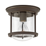 Потолочный светильник для ванных комнат со стеклянным плафоном и одной лампой Hinkley варинант исполнения - 8 | Loft Concept в Волгограде