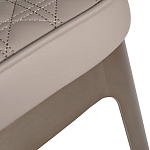 Стул барный светло-серый из экокожи Spectacular High Bar Stool варинант исполнения - 5 | Loft Concept в Волгограде