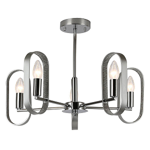 Люстра Defense Oval Сhromium