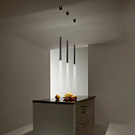 Подвсеной светильник светодиодный металлический цилиндрической формы Высота 60см Trumpet tube варинант исполнения - 5 | Loft Concept в Волгограде