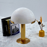 Настольная лампа c абажуром в форме купола из натурального камня  Heavenly Harmony варинант исполнения - 4 | Loft Concept в Волгограде