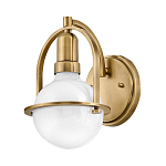 Бра с шарообразной белой лампой и декоративной рамкой Hinkley варинант исполнения - 1 | Loft Concept в Волгограде