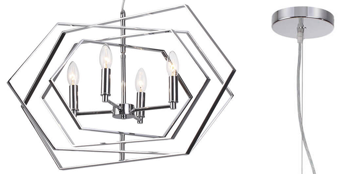 Люстра Damaris Chandelier silver Люстра Damaris Chandelier silver - Loft-Concept в Волгограде