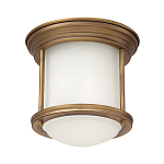 Потолочный светильник для ванных комнат с цилиндрическим стеклянным плафоном и одной лампой Hinkley варинант исполнения - 9 | Loft Concept в Волгограде