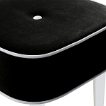 Квадратный мягкий пуф на белых ножках Winton Pouf Square варинант исполнения - 10 | Loft Concept в Волгограде