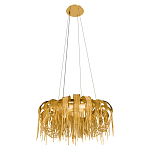 Люстра круглая подвесная с металлическими дугами и длинными цепочками 80 см Atlantis Chain варинант исполнения - 12 | Loft Concept в Волгограде