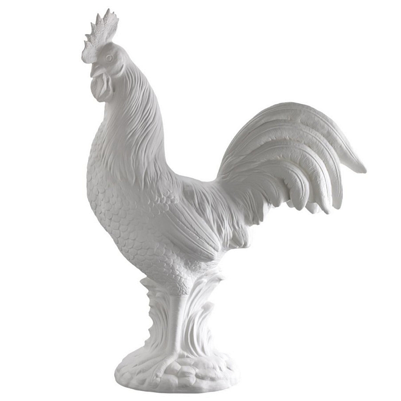 Статуэтка Rooster Bisc. Белый Статуэтка Rooster Bisc. Белый в Волгограде | Loft Concept