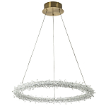 Кольцевая люстра украшенная кристаллами из хрусталя Gilbertine Crystals Ring Chandelier варинант исполнения - 2 | Loft Concept в Волгограде