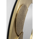 Зеркало золотое со вставками в виде геометрических фигур варинант исполнения - 4 | Loft Concept в Волгограде