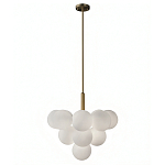 Люстра круглая со стеклянными сферами Maleficent варинант исполнения - 4 | Loft Concept в Волгограде