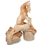 Статуэтка из дерева лошади Animals of the World 25 варинант исполнения - 2 | Loft Concept в Волгограде