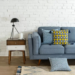 Чехол на подушку с двусторонним принтом и кисточками Ophelia Grove варинант исполнения - 4 | Loft Concept в Волгограде