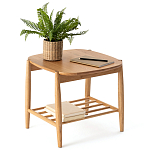 Приставной стол из массива дуба Reyer Side Table варинант исполнения - 2 | Loft Concept в Волгограде