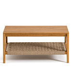 Стол журнальный для сада из акации Breathe Nature варинант исполнения - 2 | Loft Concept в Волгограде