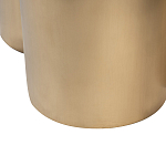 Стол журнальный круглый керамогранит белый Keramos варинант исполнения - 4 | Loft Concept в Волгограде