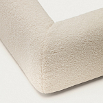 Кровать со съемным бежевым чехлом из ткани букле White Boucle Collection варинант исполнения - 5 | Loft Concept в Волгограде