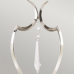 Бра с 2-мя лампами и подвеской из прозрачного стекла Elstead Lighting варинант исполнения - 5 | Loft Concept в Волгограде