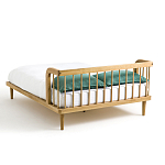 Кровать из массива дуба с пружинным блоком Mateta варинант исполнения - 4 | Loft Concept в Волгограде