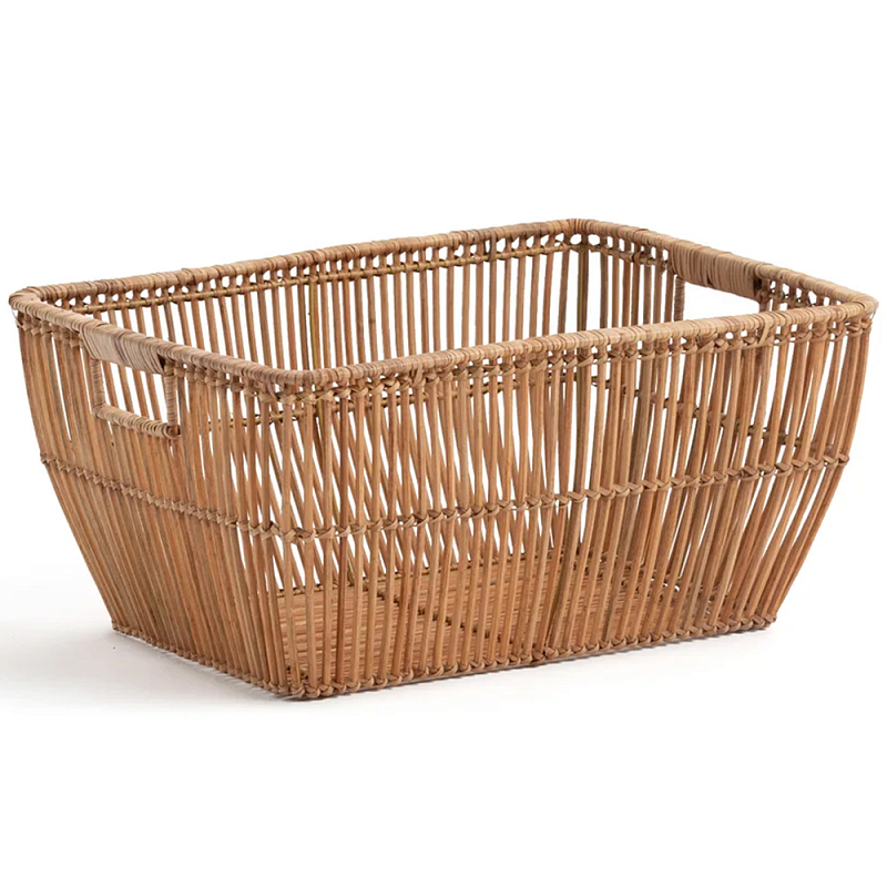 Корзина для белья из ротанга Tamu Wicker Basket Коричневый в Волгограде | Loft Concept 