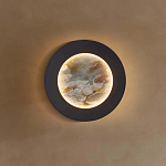 Бра в форме диска цвета латунь Brass Borders варинант исполнения - 5 | Loft Concept в Волгограде