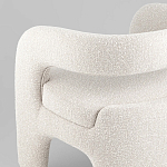 Кресло дизайнерское для лаунж зоны жемчужного цвета Pearl Lounge варинант исполнения - 5 | Loft Concept в Волгограде