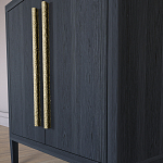 Современный Буфет Primo с 2 дверцами Черный дуб варинант исполнения - 5 | Loft Concept в Волгограде