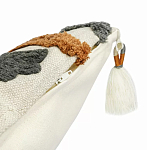 Подушка декоративная с вышивкой и кисточками Divine Abstractions варинант исполнения - 3 | Loft Concept в Волгограде