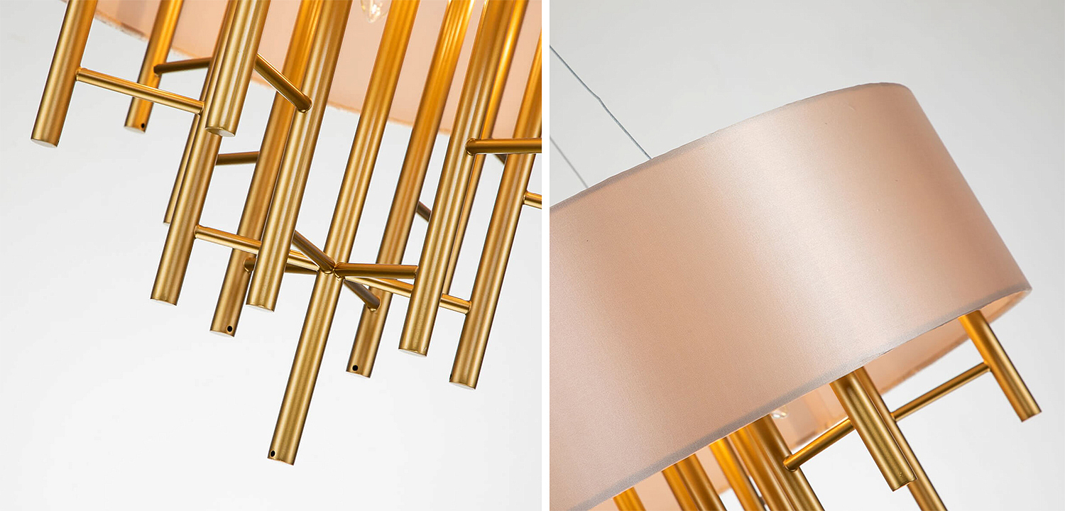 Люстра Oswell Lampshade Chandelier Люстра Oswell Lampshade Chandelier - Loft-Concept в Волгограде