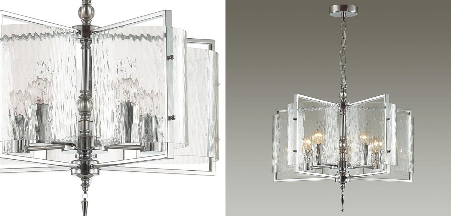 Люстра Karissa Chrome Chandelier 48 Люстра Karissa Chrome Chandelier 48 - Loft-Concept в Волгограде