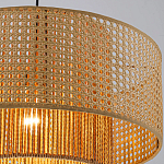 Подвесной светильник с абажуром из плтеного бамбука Light Inside the Cell варинант исполнения - 6 | Loft Concept в Волгограде