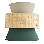 Бра с плетеным декором Bonnie Wicker Green Wall Lamp варинант исполнения - 1 | Loft Concept в Волгограде