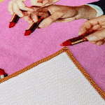 Коврик Seletti Lipstick Pink варинант исполнения - 1 | Loft Concept в Волгограде