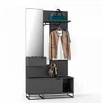 Вешалка настенная цвета графит Strict Lines варинант исполнения - 2 | Loft Concept в Волгограде