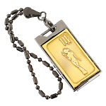 Флеш-карта брелок USB 2.0 на 32 гб с гравировкой символа знака зодиака Дева в подарочной коробке Metal Flash Drive варинант исполнения - 2 | Loft Concept в Волгограде