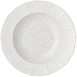 Обеденный сервиз белого цвета из фарфора на 6 персон 23 предмета Floral Charm варинант исполнения - 3 | Loft Concept в Волгограде