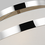 Потолочный светильник с белым тканевым абажуром Generation Lighting варинант исполнения - 3 | Loft Concept в Волгограде