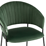 Стул в велюре зеленого цвета Horizon варинант исполнения - 6 | Loft Concept в Волгограде