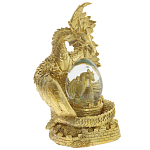 Декоративная статуэтка Дракон Dragon Guarding a Glass Egg Gold варинант исполнения - 1 | Loft Concept в Волгограде
