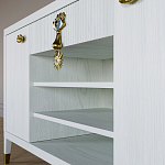 Комод-буфет Elsa Dreams White с открытыми полками   варинант исполнения - 7 | Loft Concept в Волгограде