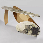 Консоль в виде овальных элементов Jinye console варинант исполнения - 2 | Loft Concept в Волгограде