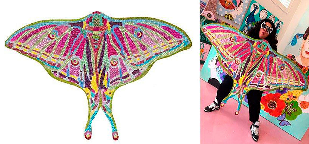 Картина “Spanish Moon Moth Butterfly Cut Out” Картина “Spanish Moon Moth Butterfly Cut Out” - Loft-Concept в Волгограде