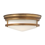 Потолочный светильник с белым матовым стеклянным плафоном в форме перевернутого конуса Hinkley варинант исполнения - 1 | Loft Concept в Волгограде